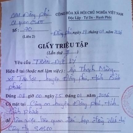 Người tố cáo phù phép đất rừng bị công an triệu tập nhiều lần