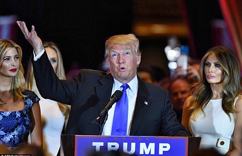Donald Trump tiếp tục thắng