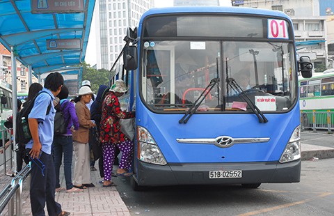 Thủ tướng phê duyệt dự án xe buýt xanh ở TP.HCM