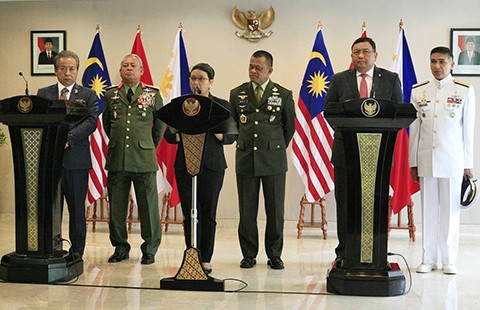 Ba nước ASEAN tuần tra chung