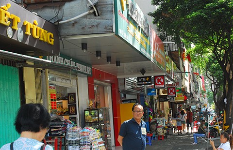 Đường kiểu mẫu không khác dự án… bán nhà