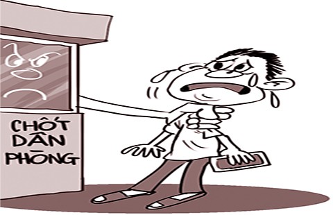 Vô chốt dân phòng… ăn trộm
