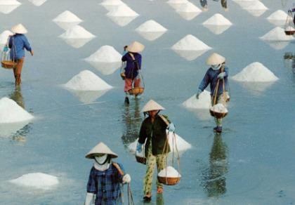 Đảm bảo chất lượng nước biển làm muối