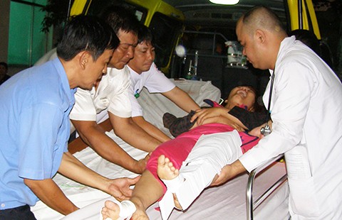 Được cứu chữa kịp thời nhờ trạm vệ tinh cấp cứu