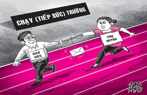 Vào mùa... chạy trường