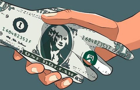 Tiền mệnh giá 20.000 đồng rất khó đưa phong bì