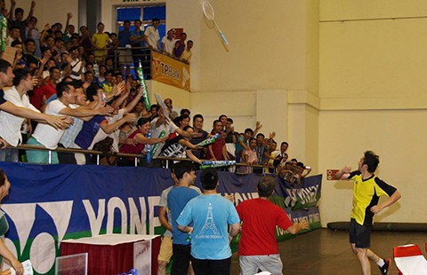 Giải cầu lông Ciputra Hà Nội 2016: Tiến Minh và Vũ Thị Trang cùng đăng quang