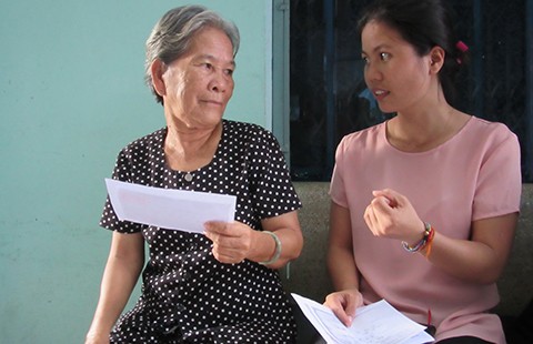 Hỗ trợ dân bảo vệ quyền lợi