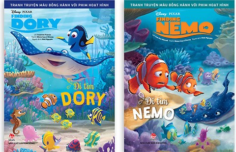 Ấn phẩm đồng hành cùng Đi tìm Dory