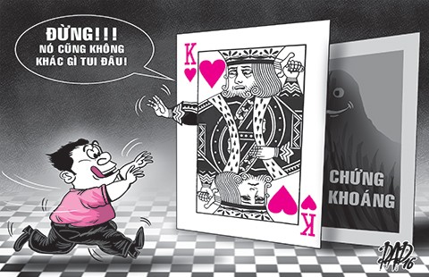 Thiêu thân trên đống lửa... chứng khoán