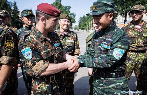 Trung-Nga diễn tập chống khủng bố