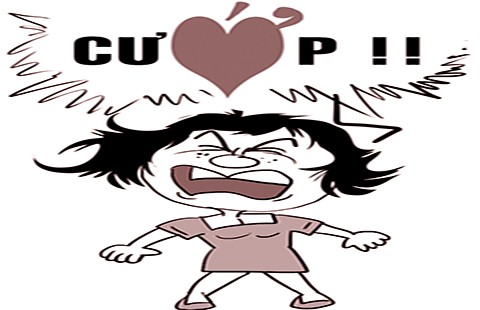 Giận bồ hô… cướp!