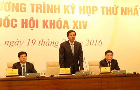 Khai mạc kỳ họp đầu tiên Quốc hội khóa XIV