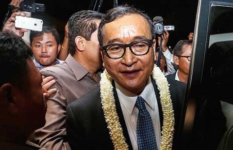 Ông Sam Rainsy nói xấu phải bồi thường