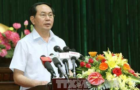 Chủ tịch nước Trần Đại Quang: ATTP cũng là an ninh quốc gia