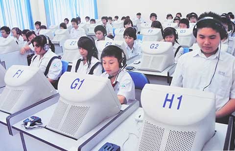 Học tiếng Anh kiểu… leo cột mỡ