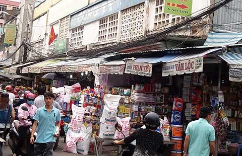 Cuối 2017, dời chợ Kim Biên vào trung tâm hóa chất