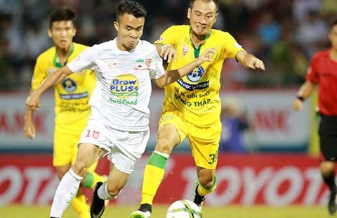 Đồng Tháp phải xuống hạng