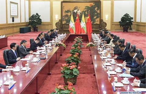 Myanmar khẳng định phát triển hơn nữa quan hệ với Trung Quốc