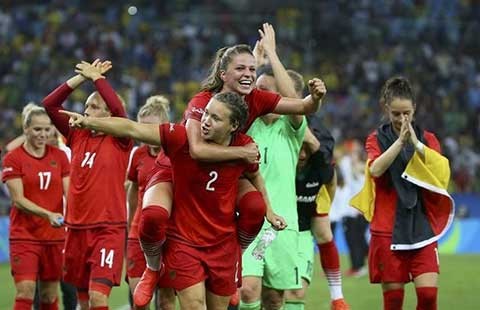 Bóng đá nữ Đức lần đầu vô địch Olympic