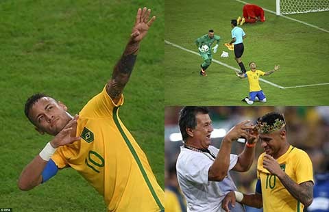 Chung kết bóng đá nam Olympic: Người hùng Neymar