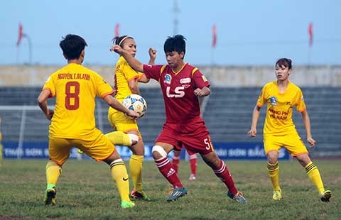 Lượt về giải bóng đá nữ VĐGQ: ‘Tam nương’ đại chiến