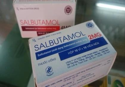 Bộ Y tế cho nhập 100 kg salbutamol để sản xuất thuốc