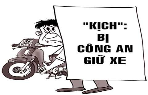 Mượn danh CSGT lấy cả xe lẫn giấy