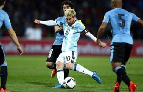 Argentina tiếp tục dẫn đầu khu vực Nam Mỹ với sự trở lại của Messi