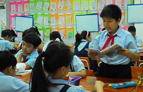 Học sinh tiểu học lận đận vì Thông tư 30