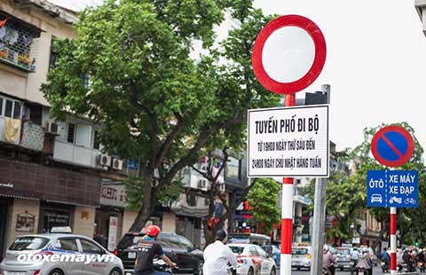 Xây dựng... văn hóa đi bộ