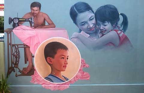 Làng cá đổi đời từ… tranh vẽ!