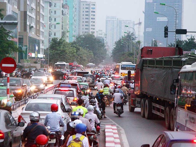 Chưa có đề xuất cấm xe máy ở Hà Nội