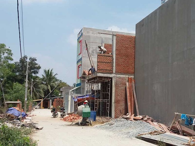 Đột nhiên chặn dân tách thửa
