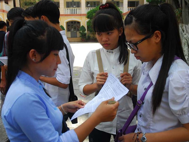 Thi THPT 2017: Vẫn trắc nghiệm môn toán