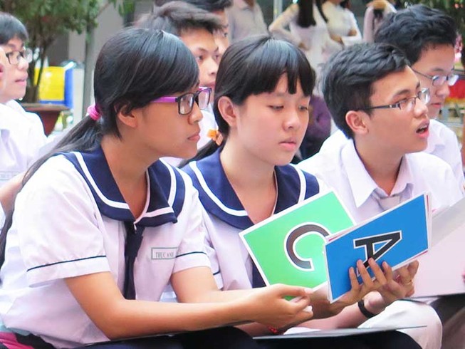Ứng phó với phương án thi mới