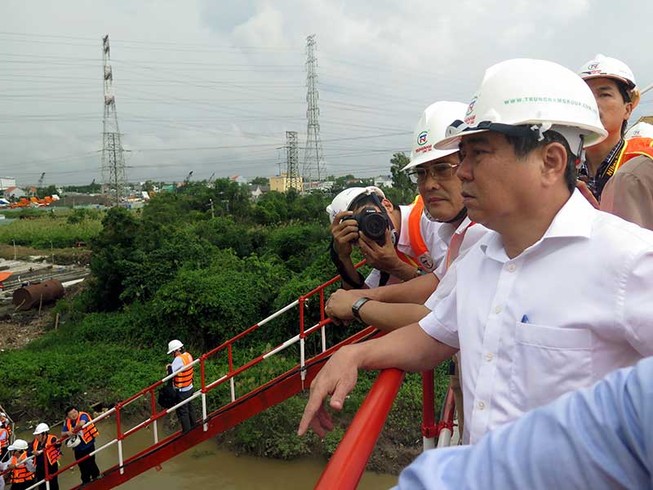 TP.HCM: Rút ngắn thời gian hoàn thành dự án chống ngập