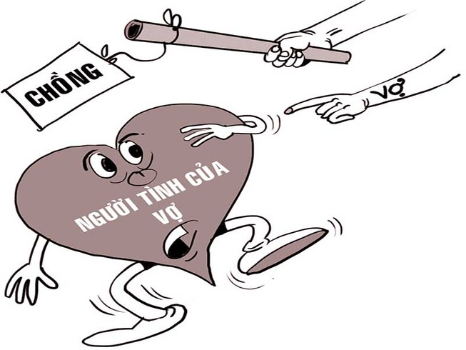 Kêu chồng về đánh người tình!