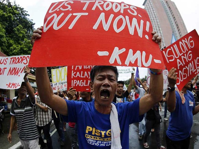 Philippines khẳng định hoãn tuần tra,tập trận với Mỹ