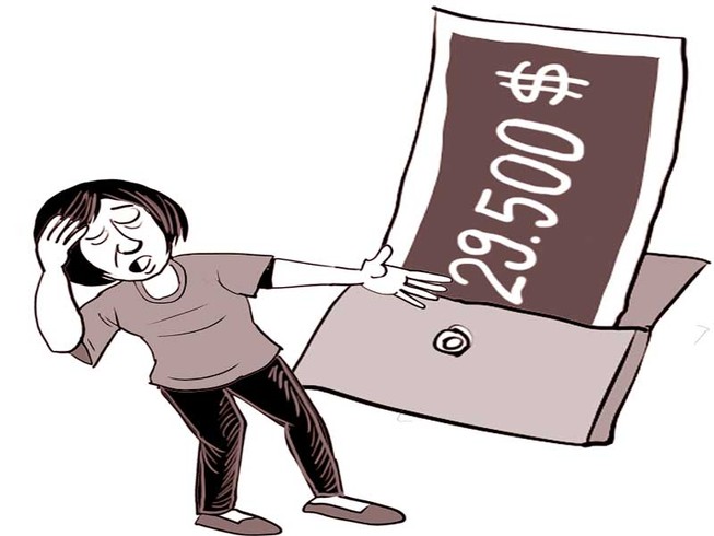 Hố nặng với cái ví của cô giáo mầm non