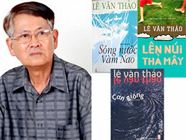 Nhà văn Lê Văn Thảo đã lên núi thả mây