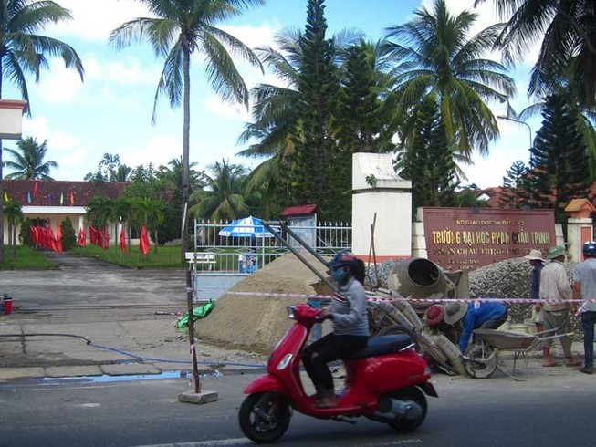 ĐH Phan Châu Trinh bị thu hồi mặt bằng