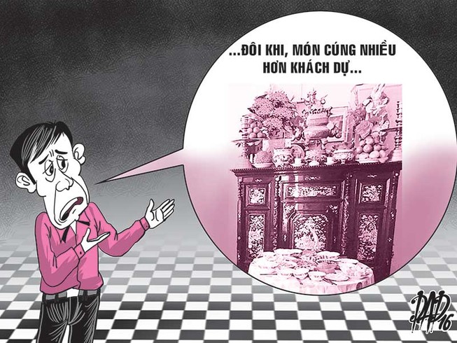 Hắt hiu cúng giỗ ở thị thành