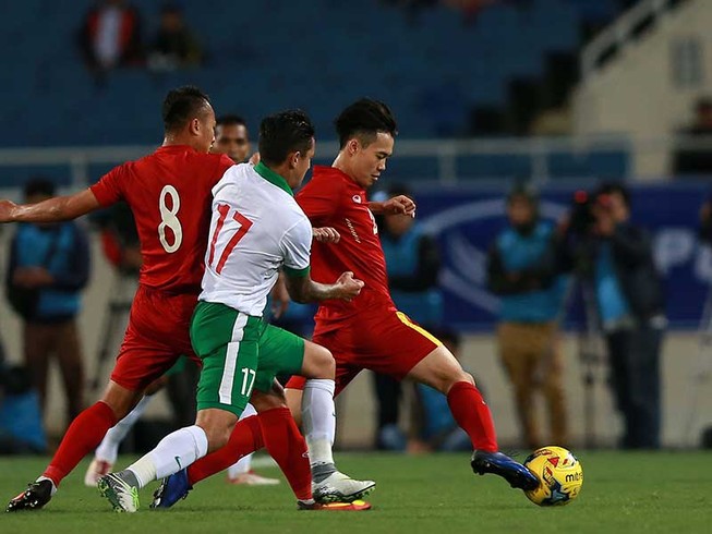 Việt Nam - Indonesia (3-2): Thắng nhẹ sau 17 năm