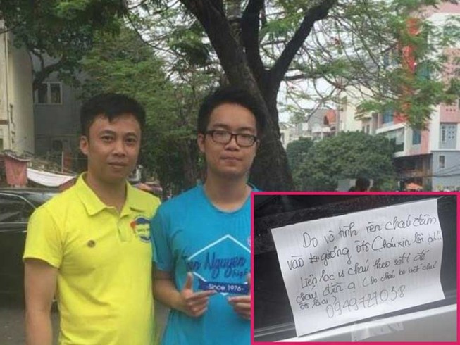 Bài học cảm ơn từ nam sinh “chất” Hải Phòng