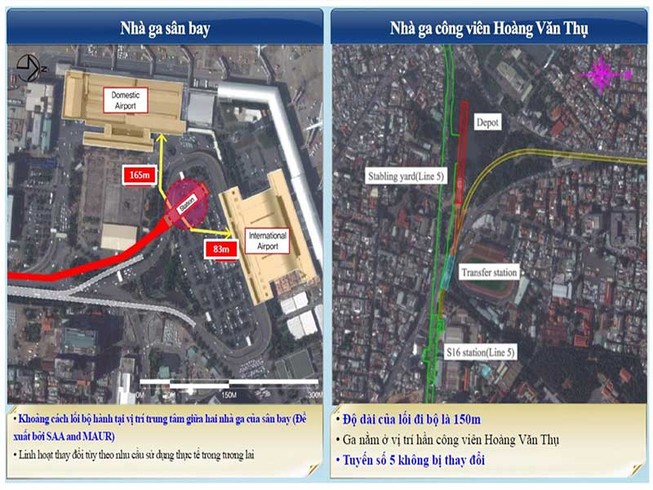 Sẽ xây metro vào tận sân bay Tân Sơn Nhất