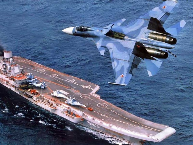 Vì sao máy bay MiG-29K rơi từ tàu sân bay Nga?