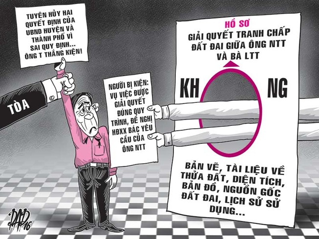 Thắng kiện ủy ban vì hồ sơ có thiếu sót