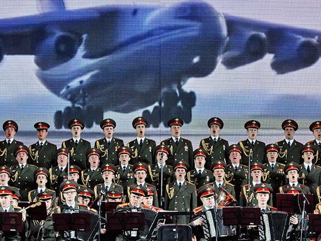 Đoàn quân nhạc Alexandrov: ‘Vũ khí biết hát của Nga’