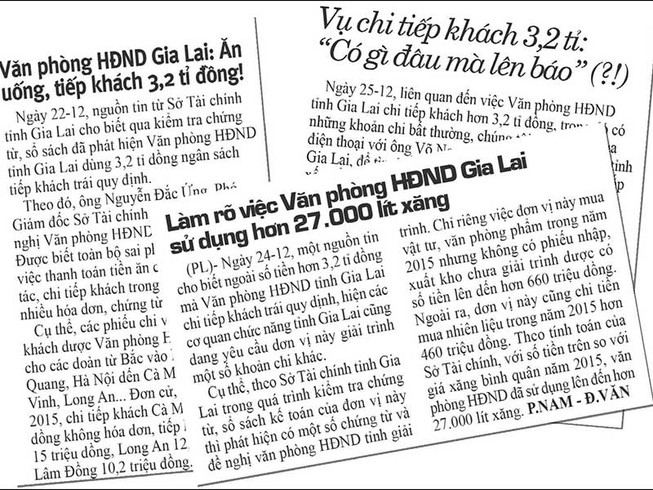 Vụ tiếp khách 3,2 tỉ: Lý giải chưa thuyết phục!